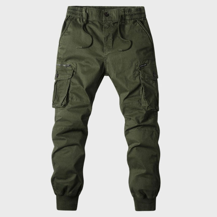 Herren Cargo Jogginghose – Premium Baumwolle – Bequeme Passform – Casual Stil
