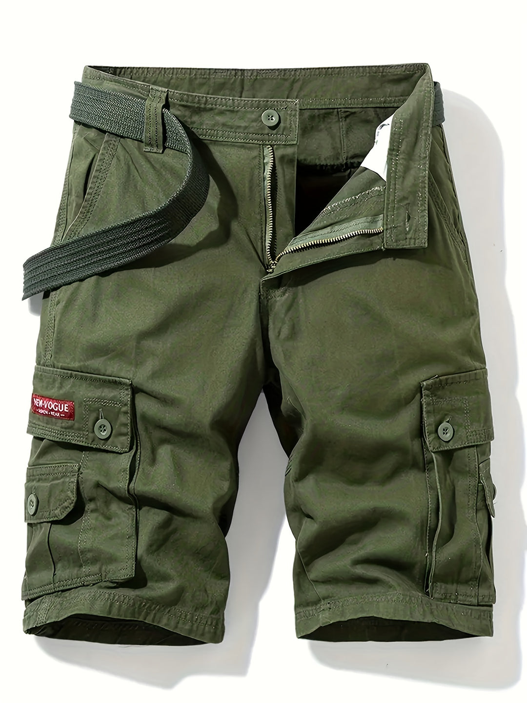 Herren Cargo Shorts | Klassisches Design | Multi-Taschen | Verstellbarer Bund | Baumwolle für den Sommer