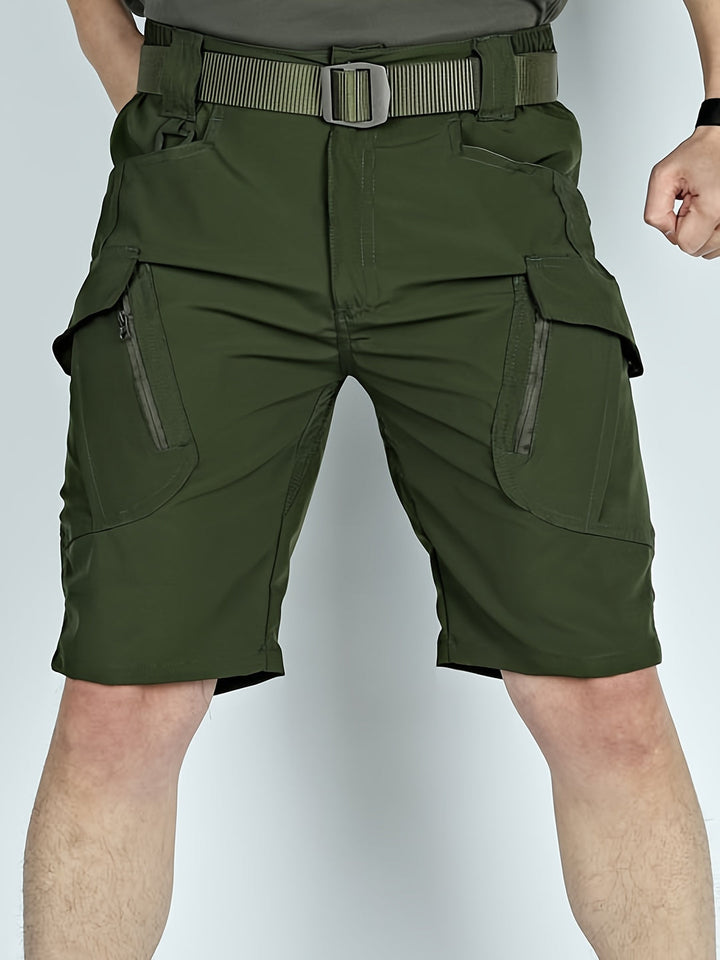 Herren Cargo Shorts | Schnelltrocknend & Atmungsaktiv | Stretch & Leichtgewicht | Mit Mehreren Taschen