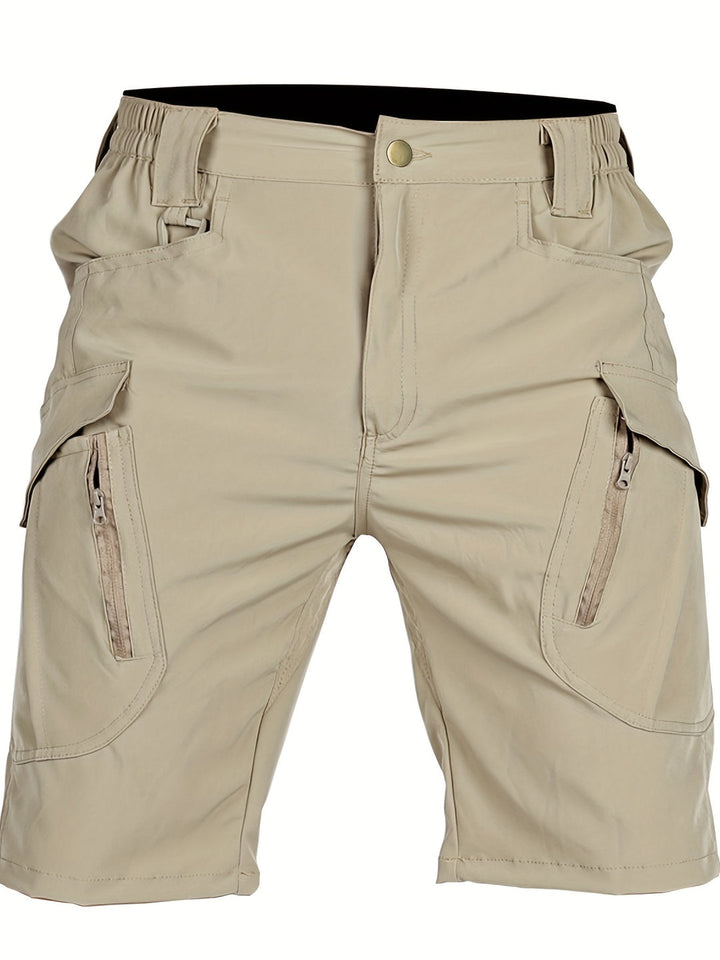 Herren Cargo Shorts | Schnelltrocknend & Atmungsaktiv | Stretch & Leichtgewicht | Mit Mehreren Taschen