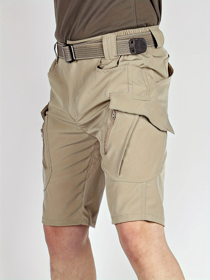 Herren Cargo Shorts | Schnelltrocknend & Atmungsaktiv | Stretch & Leichtgewicht | Mit Mehreren Taschen
