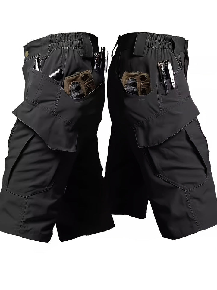 Herren Cargo Shorts | Schnelltrocknend & Atmungsaktiv | Stretch & Leichtgewicht | Mit Mehreren Taschen