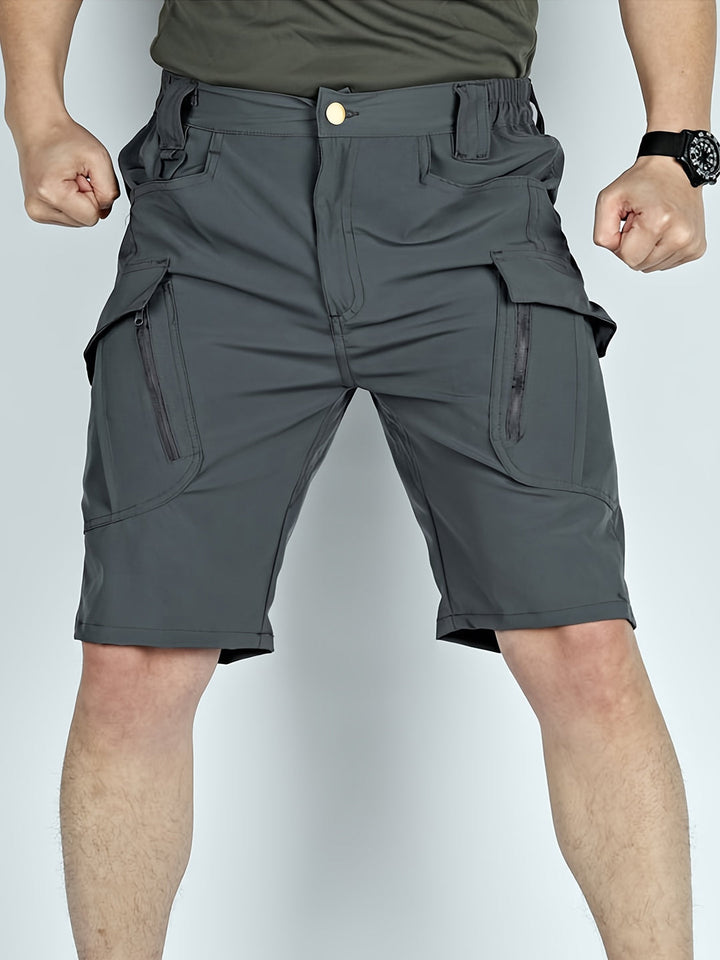 Herren Cargo Shorts | Schnelltrocknend & Atmungsaktiv | Stretch & Leichtgewicht | Mit Mehreren Taschen