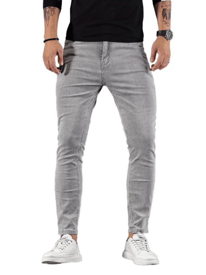 Herren Casual Stretch Jeans | Schicke Straßenstil Denim | Trendy & Bequem
