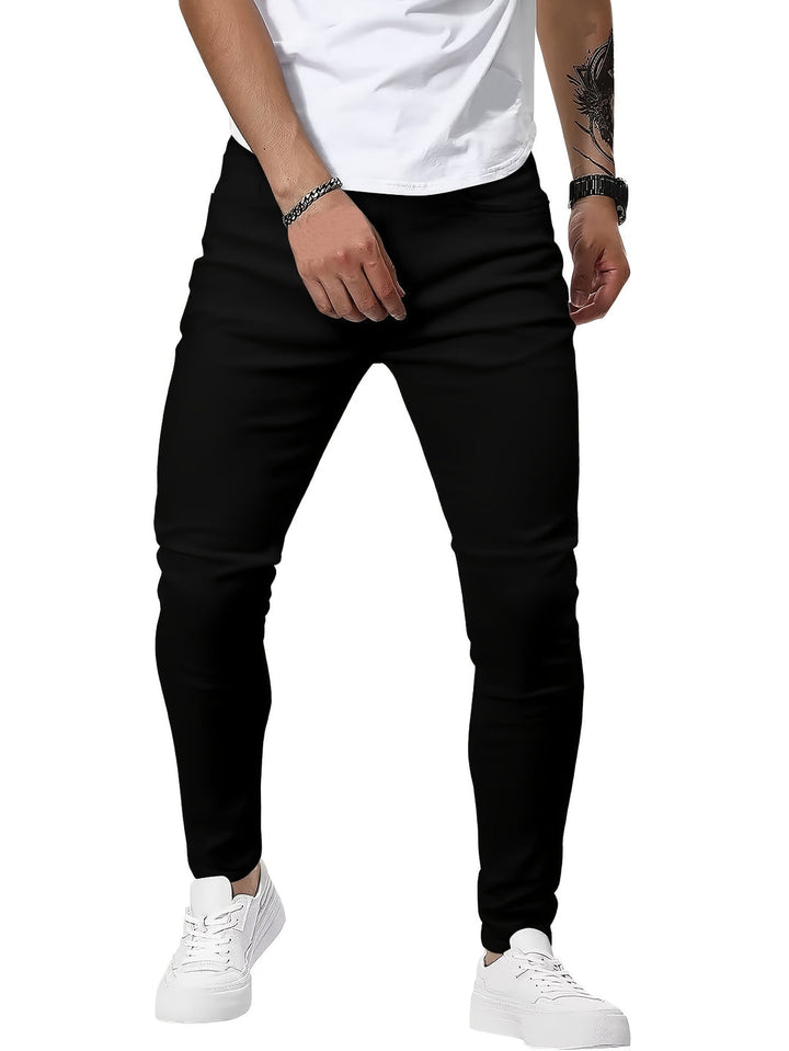 Herren Casual Stretch Jeans | Schicke Straßenstil Denim | Trendy & Bequem