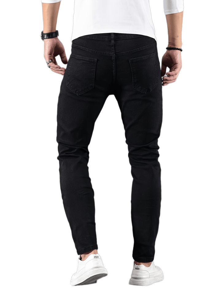 Herren Casual Stretch Jeans | Schicke Straßenstil Denim | Trendy & Bequem