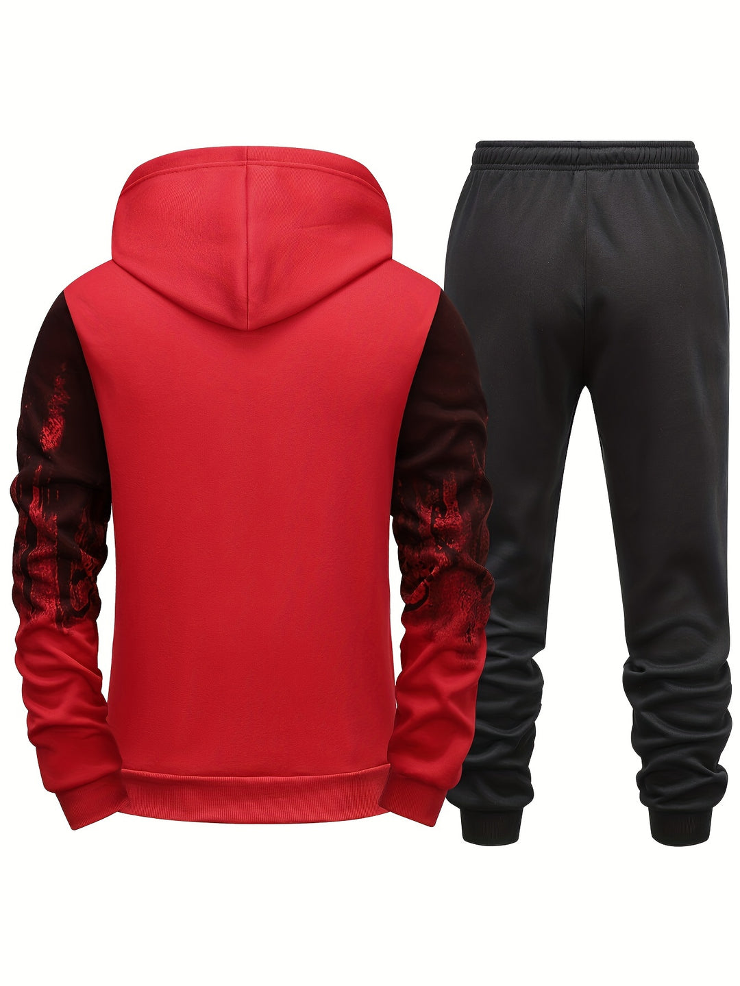 Herren Casual Sweatsuit Set | Atmungsaktiv & Regulär Fit | Langarm Hoodie | Jogginghose