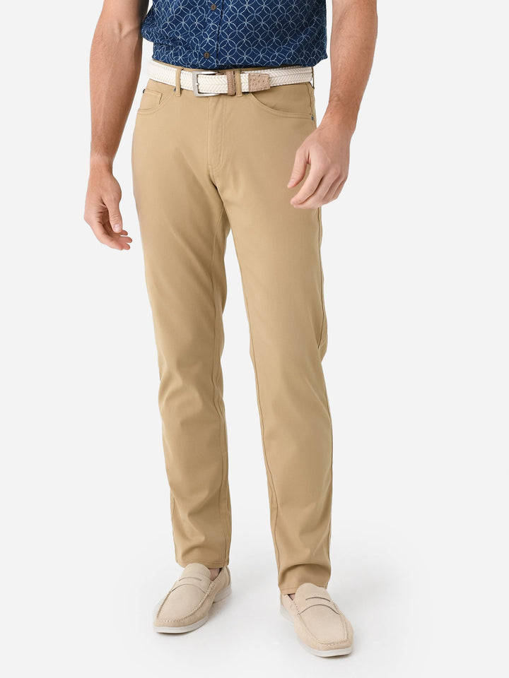 Herren Fünf-Taschen Hose mit Satinfinish - Klassischer Schnitt