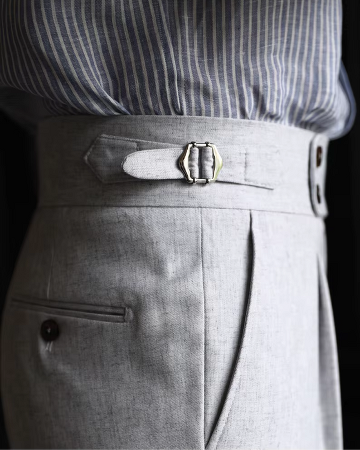 Herren Gurkha Hose | Eleganter Schnitt | Klassisch & Komfortabel | Baumwolle