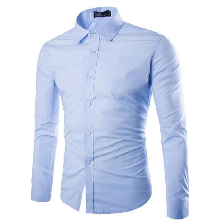 Herren Hemd | Knitterfrei & Slim Fit | Premium Komfort | Baumwolle Sommer