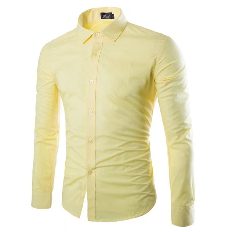 Herren Hemd | Knitterfrei & Slim Fit | Premium Komfort | Baumwolle Sommer