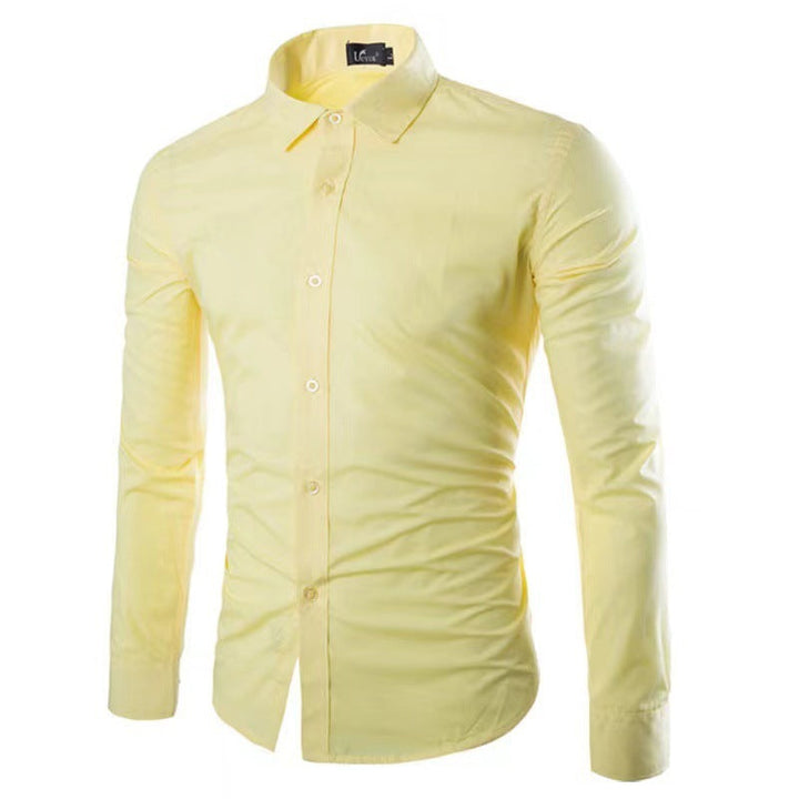 Herren Hemd | Knitterfrei & Slim Fit | Premium Komfort | Baumwolle Sommer