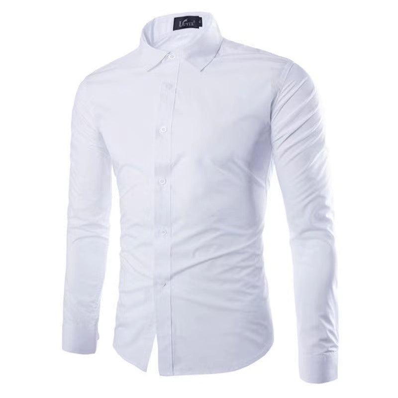 Herren Hemd | Knitterfrei & Slim Fit | Premium Komfort | Baumwolle Sommer
