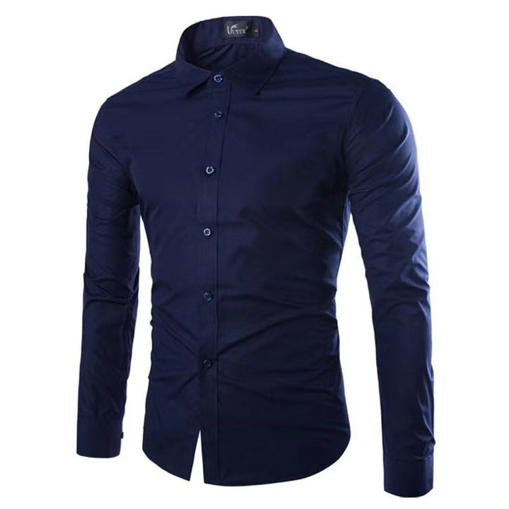 Herren Hemd | Knitterfrei & Slim Fit | Premium Komfort | Baumwolle Sommer