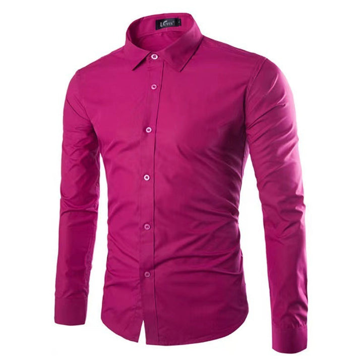 Herren Hemd | Knitterfrei & Slim Fit | Premium Komfort | Baumwolle Sommer