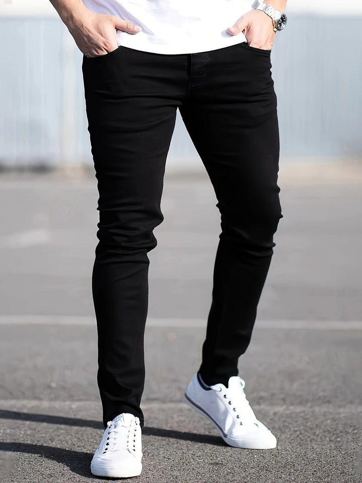 Herren Jeans | Slim Fit | Mittlere Dehnbarkeit | Zeitlos & Stilvoll