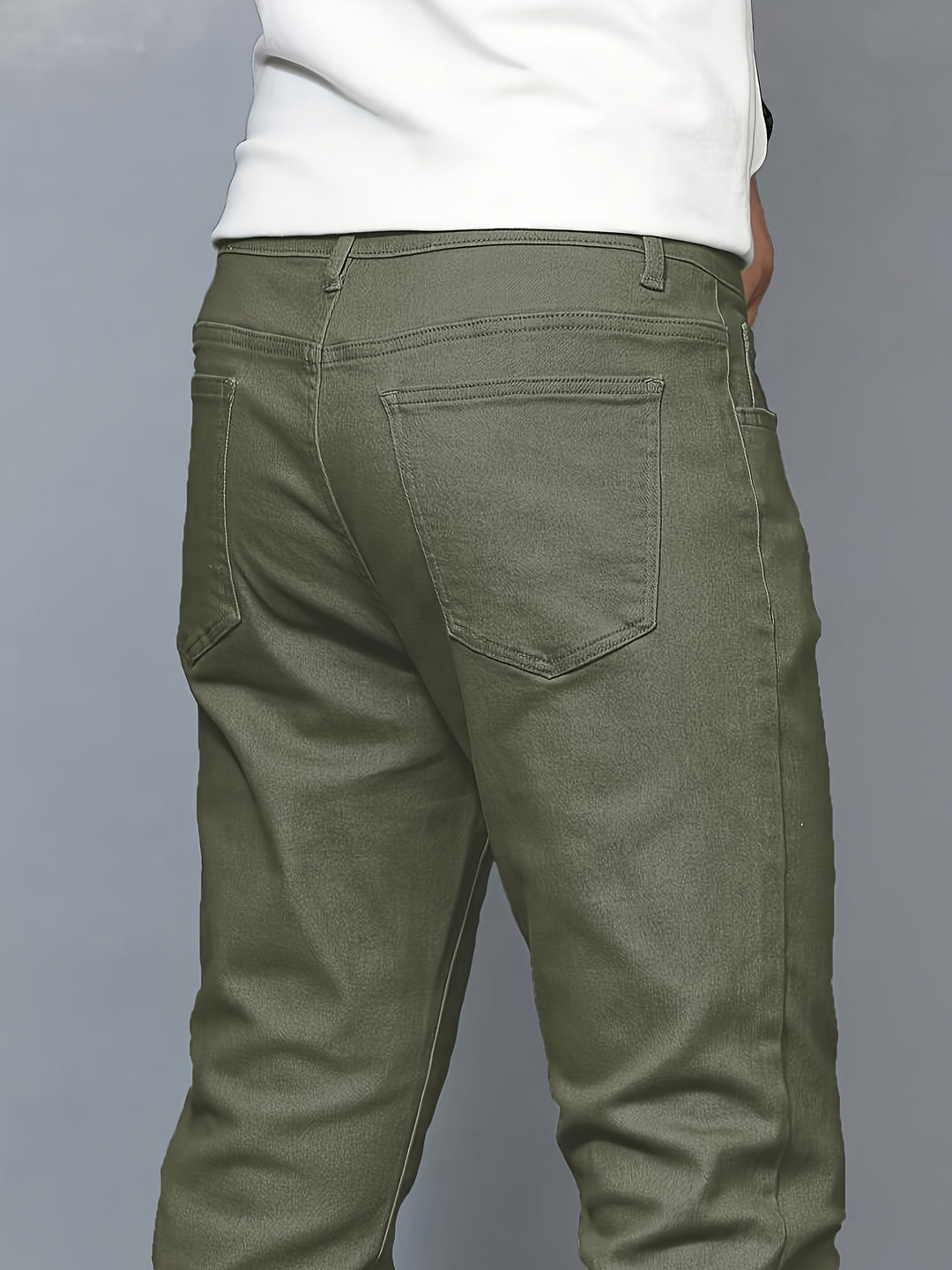 Herren Jeans | Stretch Slim Fit | Casual Baumwollmix | Einfarbig | Zeitloser Look