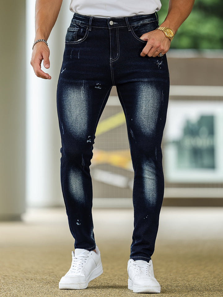 Herren Jeans | Trendy Denim | Stretch & Gewaschen Look für Einen Modernen Stil