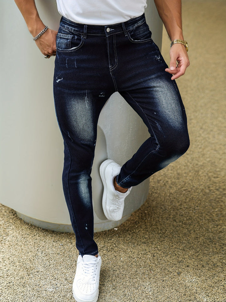 Herren Jeans | Trendy Denim | Stretch & Gewaschen Look für Einen Modernen Stil