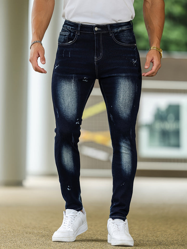 Herren Jeans | Trendy Denim | Stretch & Gewaschen Look für Einen Modernen Stil
