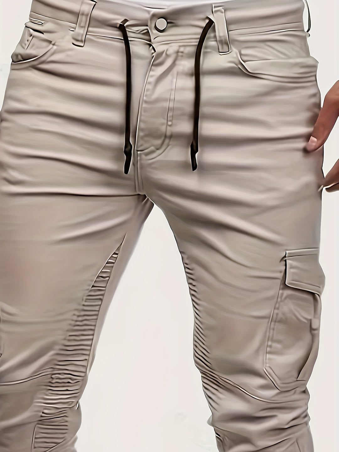 Herren Jogger Jeans | Leichtgewicht Denim | Sportliches Design mit Kordelzug