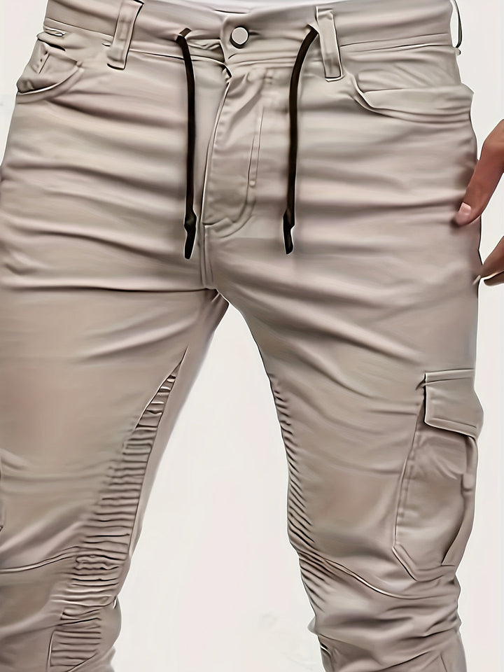 Herren Jogger Jeans | Leichtgewicht Denim | Sportliches Design mit Kordelzug
