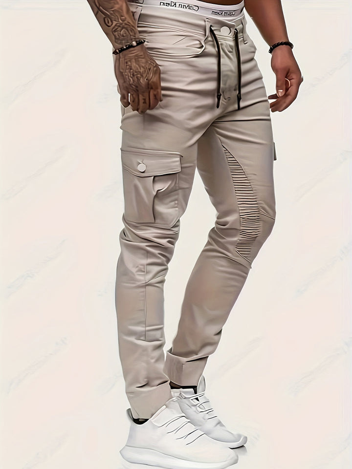 Herren Jogger Jeans | Leichtgewicht Denim | Sportliches Design mit Kordelzug