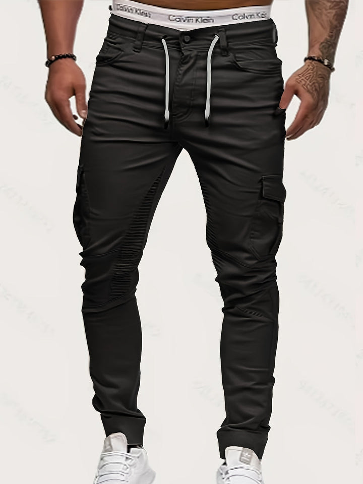 Herren Jogger Jeans | Leichtgewicht Denim | Sportliches Design mit Kordelzug