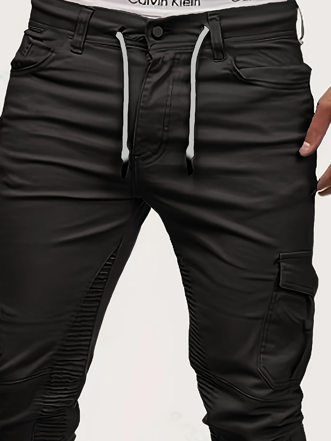 Herren Jogger Jeans | Leichtgewicht Denim | Sportliches Design mit Kordelzug
