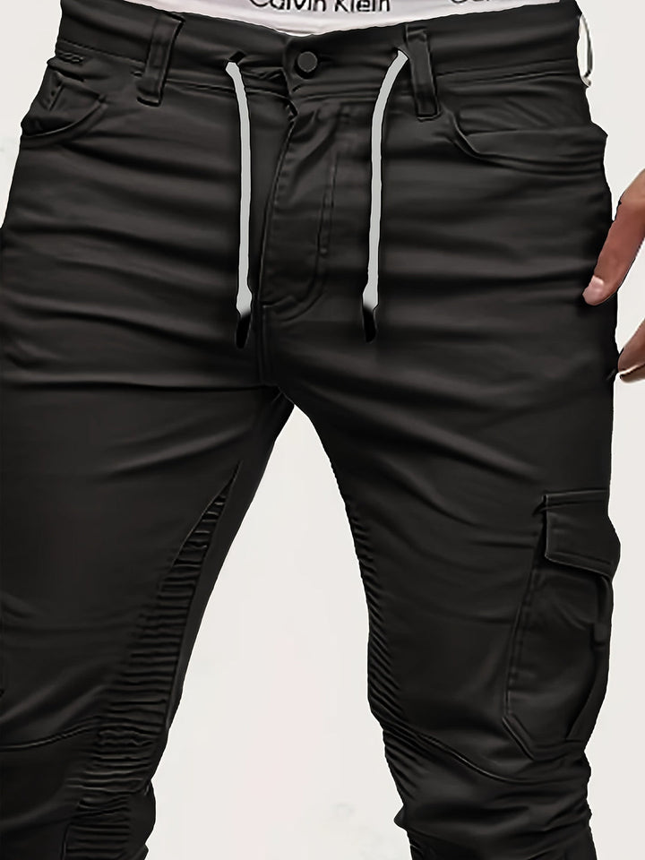 Herren Jogger Jeans | Leichtgewicht Denim | Sportliches Design mit Kordelzug