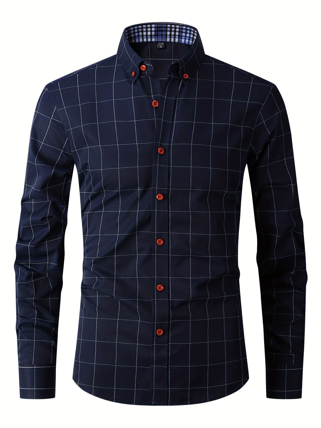 Herren Karo Hemd | Lässig & Formal | Weicher Stoff | Modern & Stilvoll