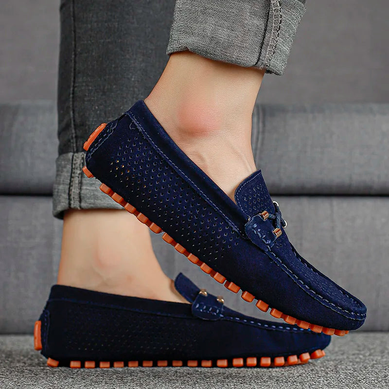 Herren Klassische Atmungsaktive Schnürschuhe Loafer - Eleganter Alltag