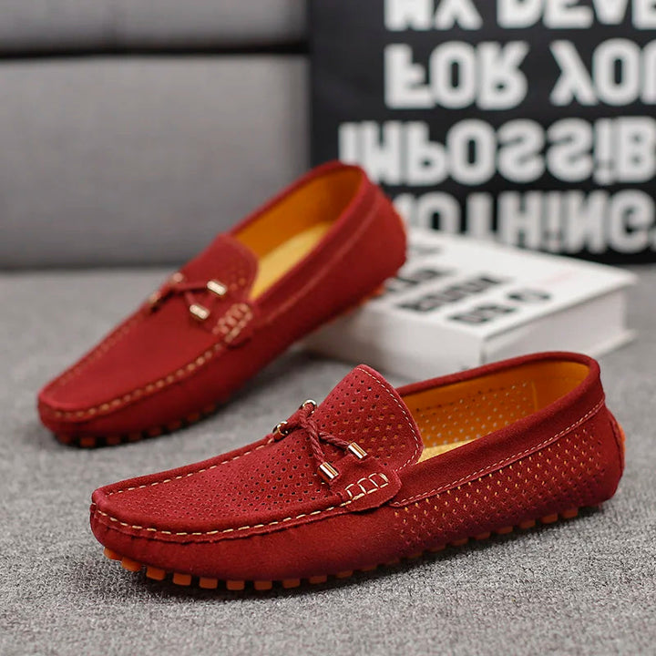 Herren Klassische Atmungsaktive Schnürschuhe Loafer - Eleganter Alltag