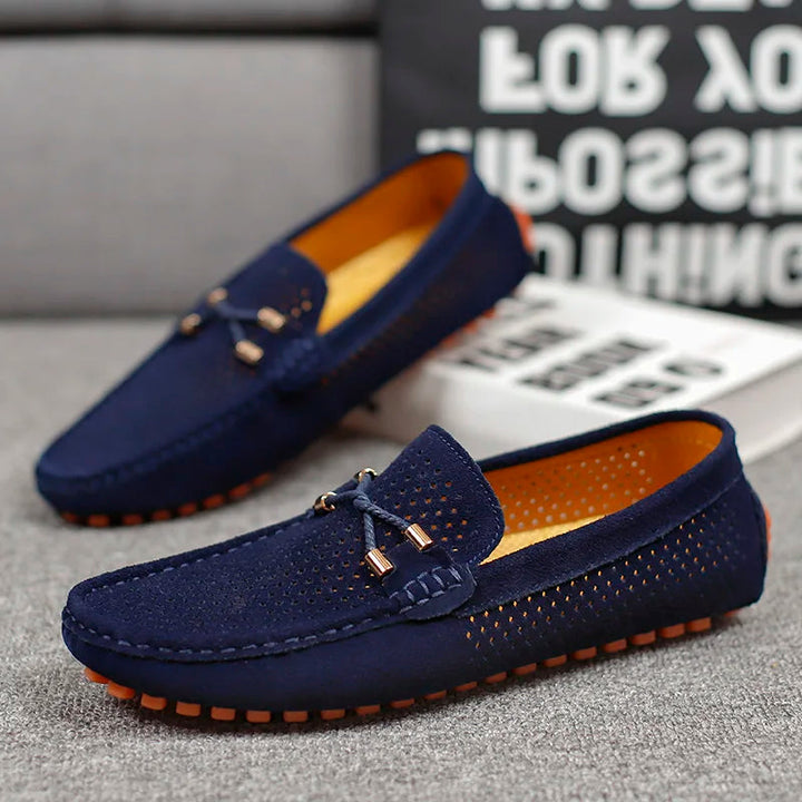 Herren Klassische Atmungsaktive Schnürschuhe Loafer - Eleganter Alltag