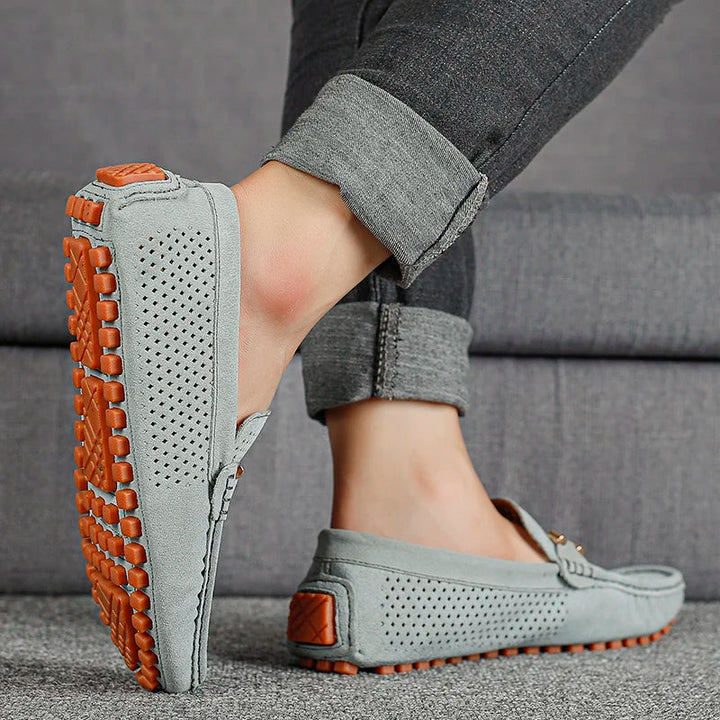 Herren Klassische Atmungsaktive Schnürschuhe Loafer - Eleganter Alltag