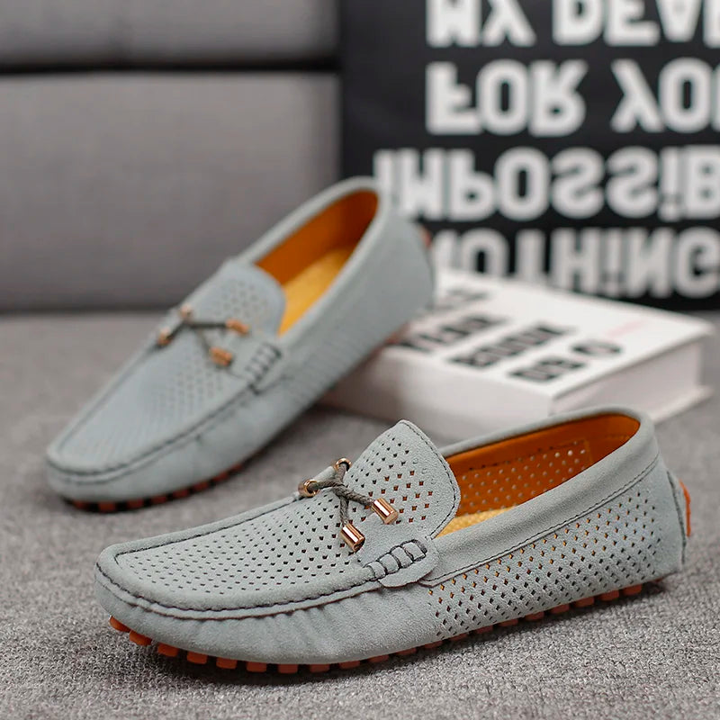 Herren Klassische Atmungsaktive Schnürschuhe Loafer - Eleganter Alltag