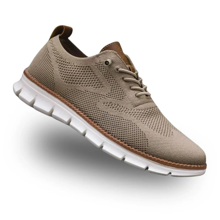 Herren Leichte Alltags-Sneaker - Klassischer Schnürer - Braun