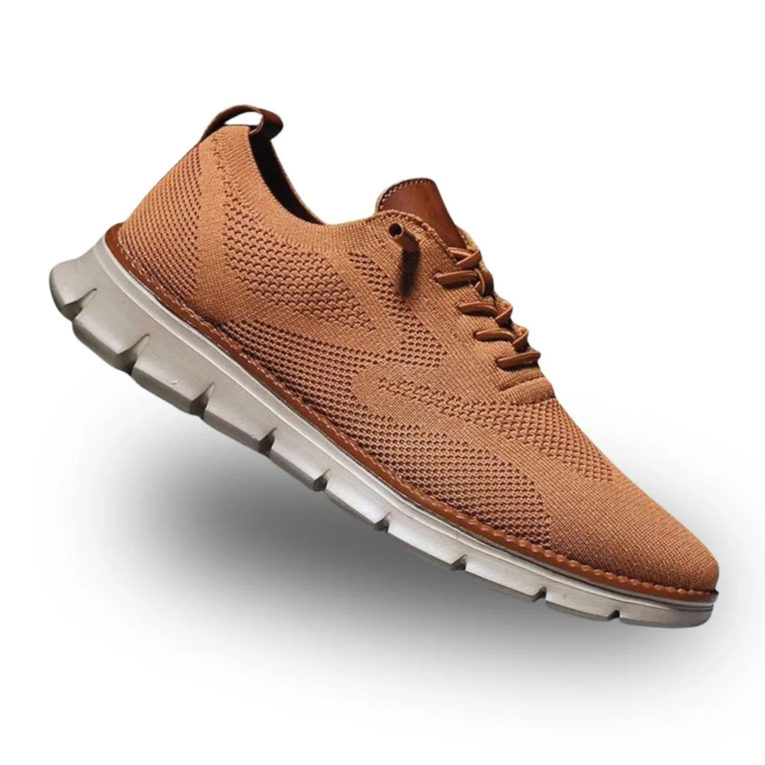 Herren Leichte Alltags-Sneaker - Klassischer Schnürer - Karamell