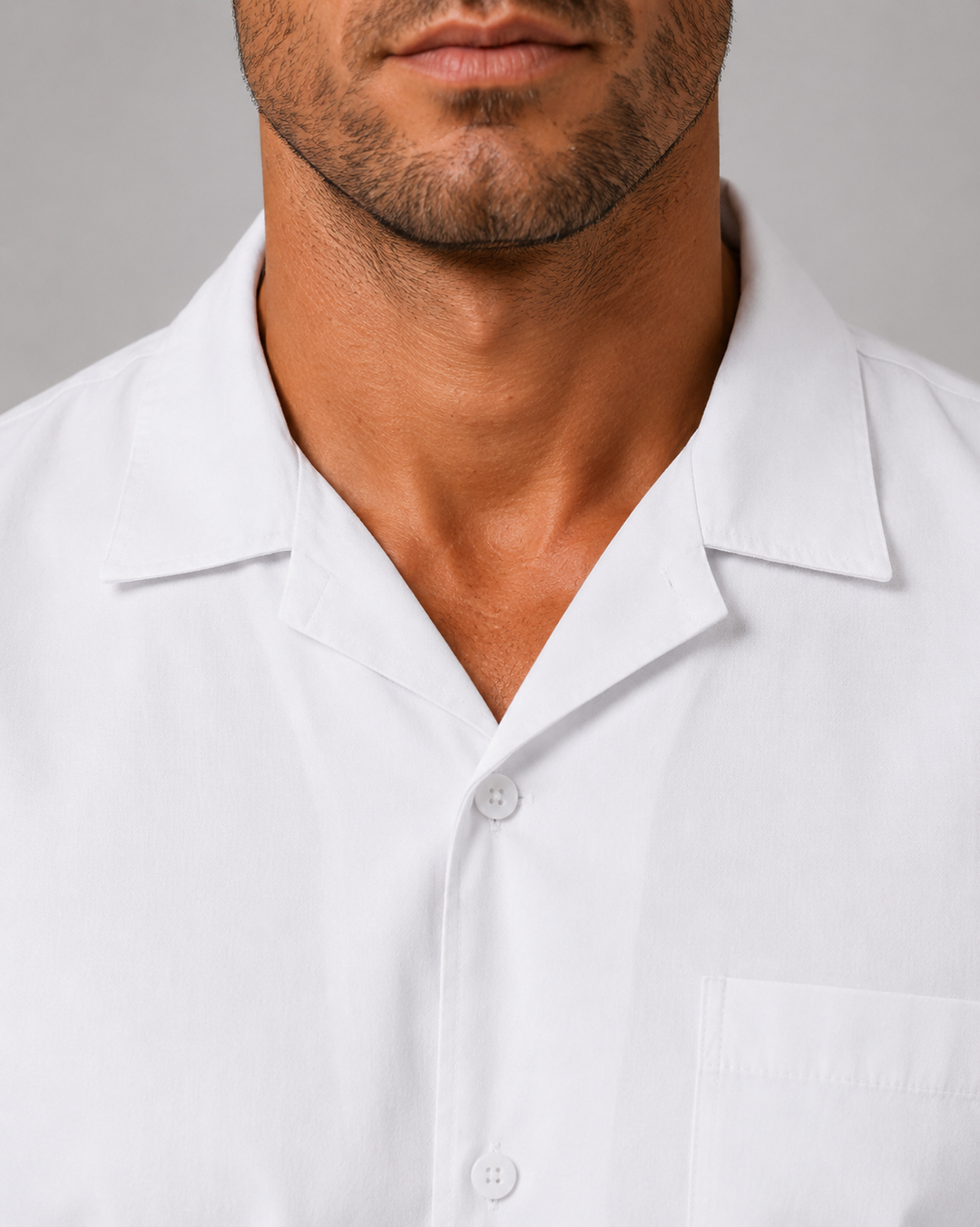 Herren Leinen-Look Set - Hemd &amp; Shorts Sommerkollektion