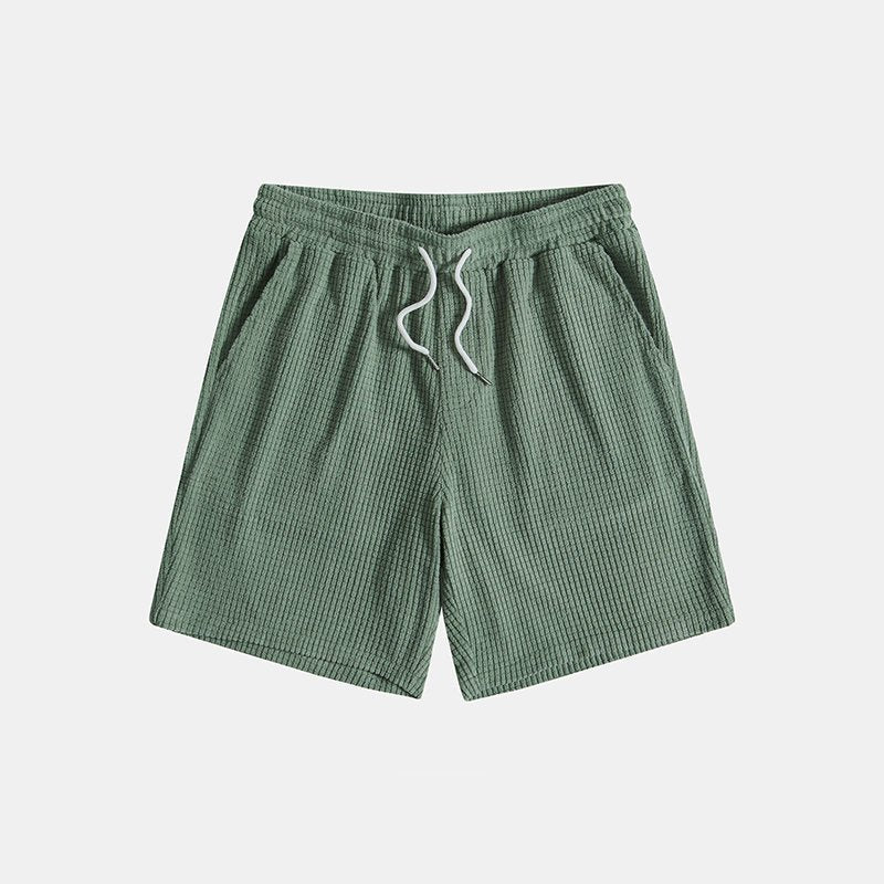 Herren Leinen-Shirt und Shorts Set - Sommerliches Freizeit-Outfit