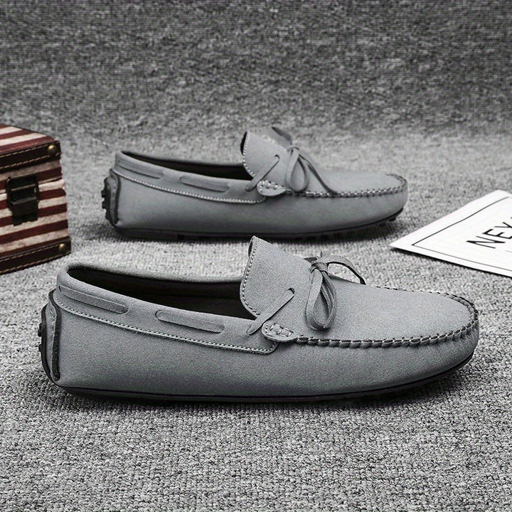 Herren Pantoffeln | Mikrofaser Slipper | EVA Innensohle & Gummisohle | Für Innen & Außen