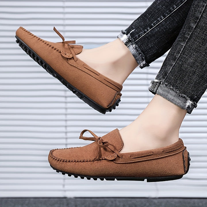 Herren Pantoffeln | Mikrofaser Slipper | EVA Innensohle & Gummisohle | Für Innen & Außen