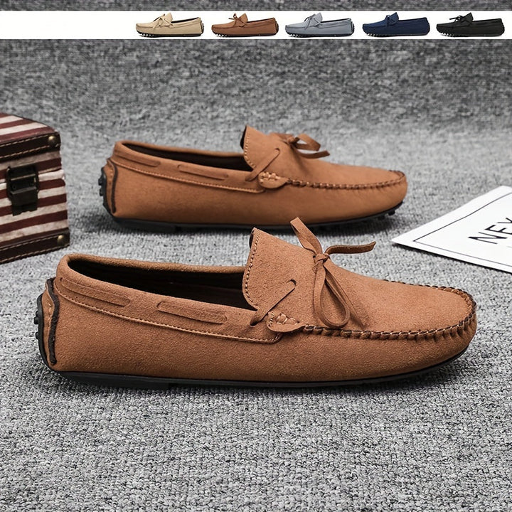 Herren Pantoffeln | Mikrofaser Slipper | EVA Innensohle & Gummisohle | Für Innen & Außen