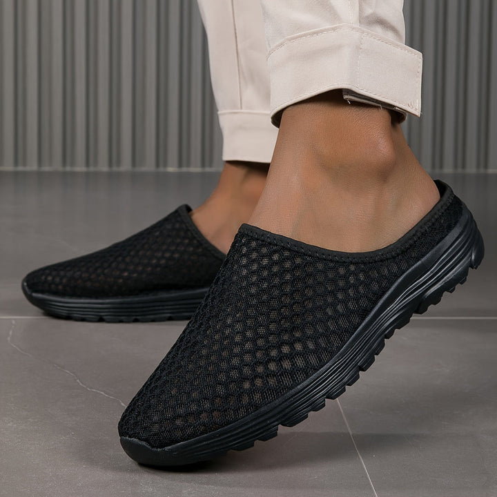 Herren Pantoffeln | Slipper mit Hohlem Design | Atmungsaktives Mesh | Leicht & Langlebig