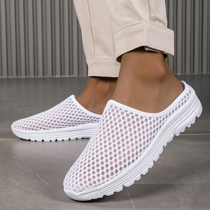 Herren Pantoffeln | Slipper mit Hohlem Design | Atmungsaktives Mesh | Leicht & Langlebig