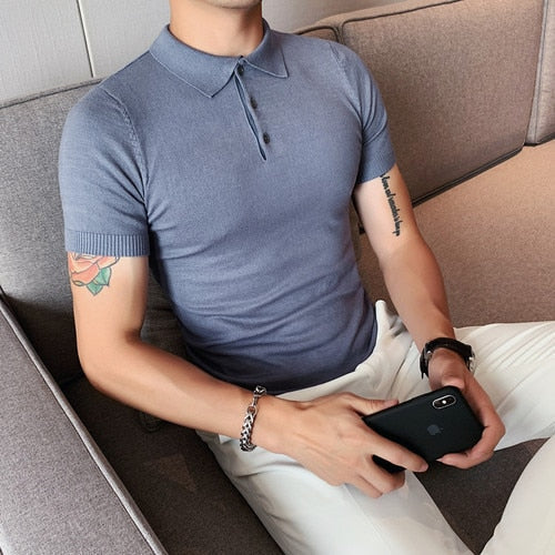 Herren Polo | Slim Fit | Kurze Ärmel | Lässiger Sommerstil