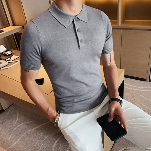 Herren Polo | Slim Fit | Kurze Ärmel | Lässiger Sommerstil