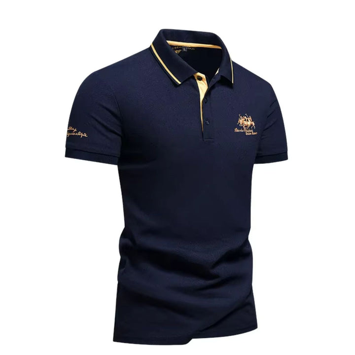 Herren Poloshirt mit Knopfleiste - Klassischer Alltagsstil