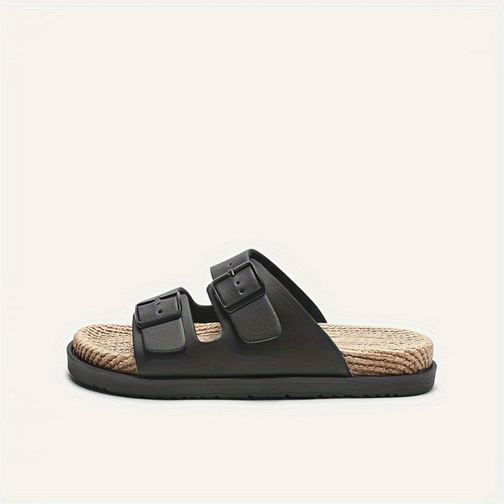 Herren Sandalen | Offene Zehen & Schnallen | Atmungsaktiv & Rutschfest | EVA-Sohle für Strand & Wasser