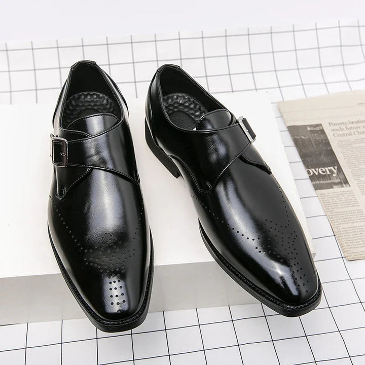 Herren Schnallenschuh mit Riemen - Formaler Stil